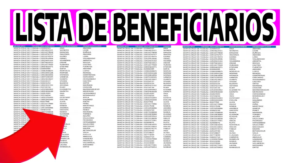 JEY TE INFORMA BENEFICIARIOS