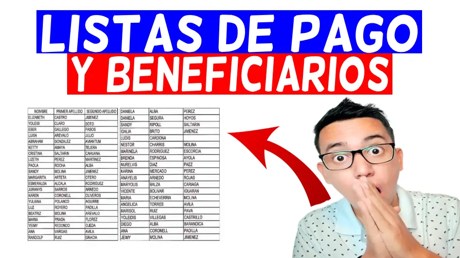 LISTADOS SUBSIDIO