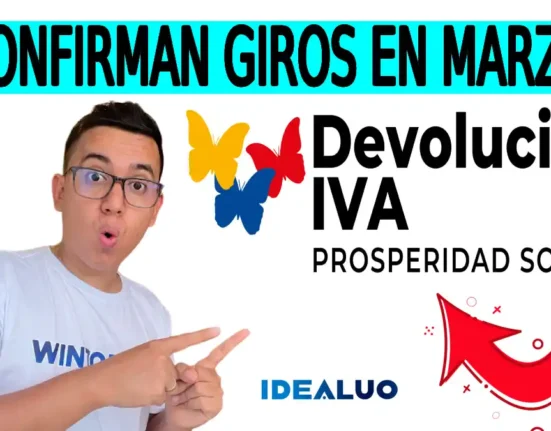 Confirman giros del subsidio Devolución del IVA