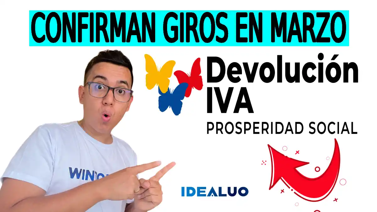 Confirman giros del subsidio Devolución del IVA