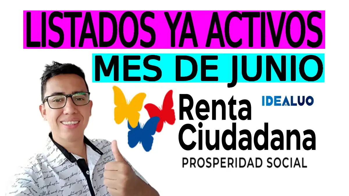 Listados de beneficiarios para junio