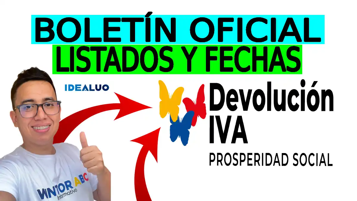 Boletín oficial de entrega y listados