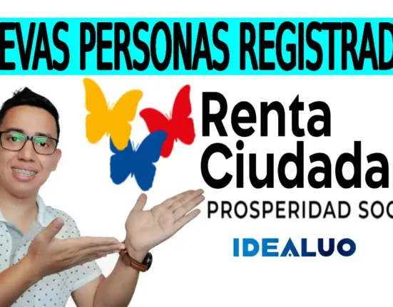 Listado de nuevas personas registradas