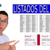 Ya miraste los listados del bono