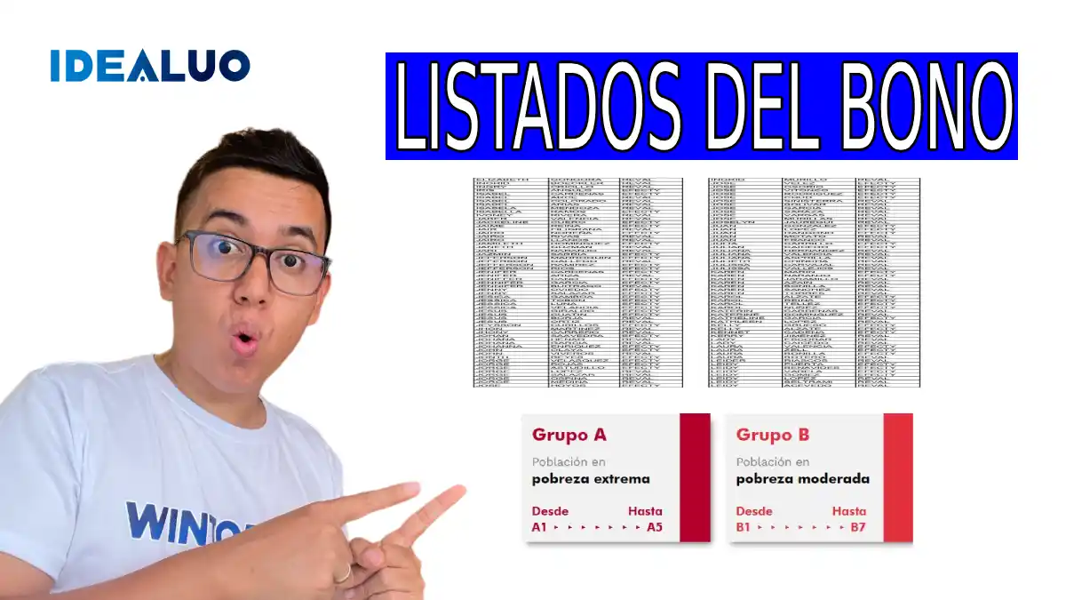 Ya miraste los listados del bono