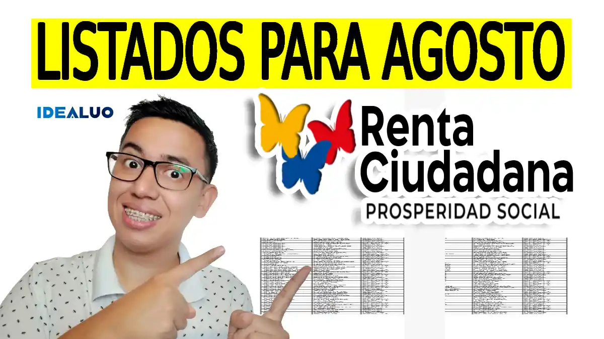 Listados de agosto