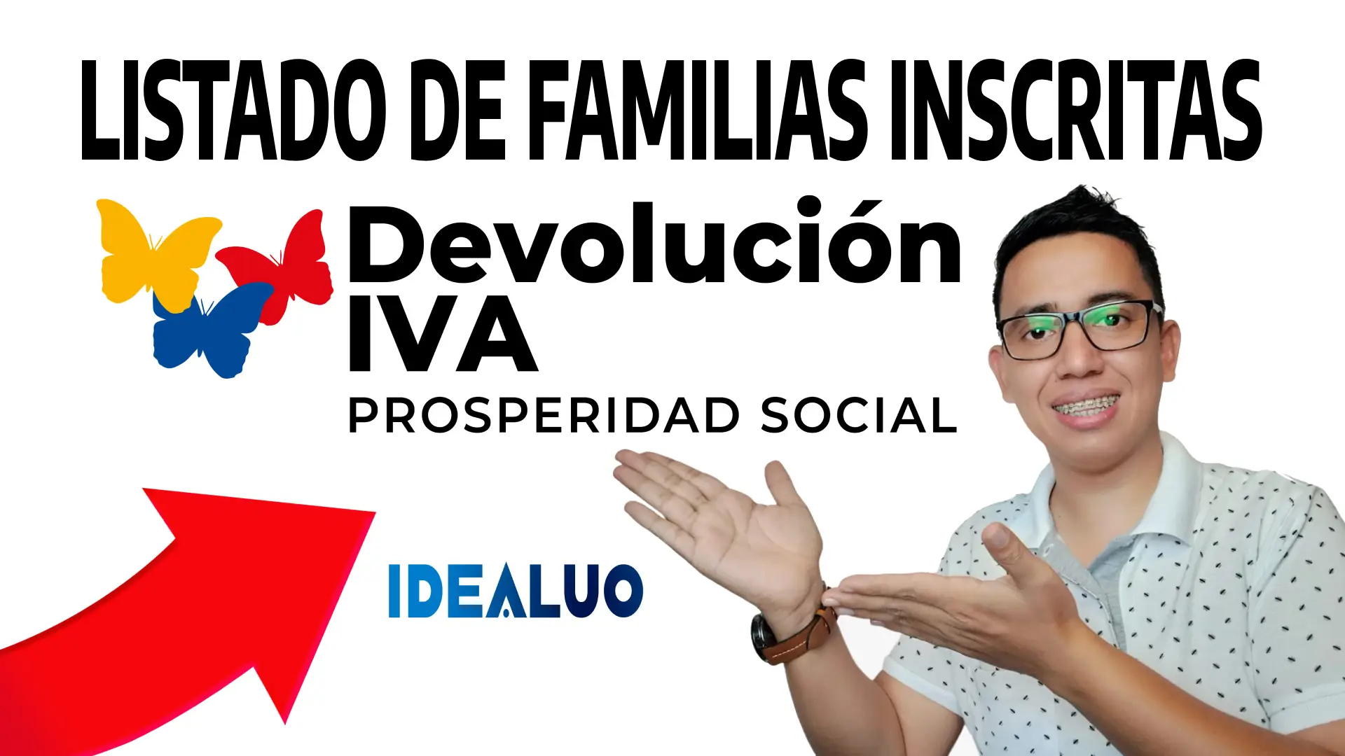 Listado de familias inscritas