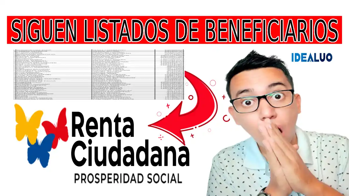 Siguen Listados de beneficiarios
