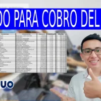 Listados para cobro del bono