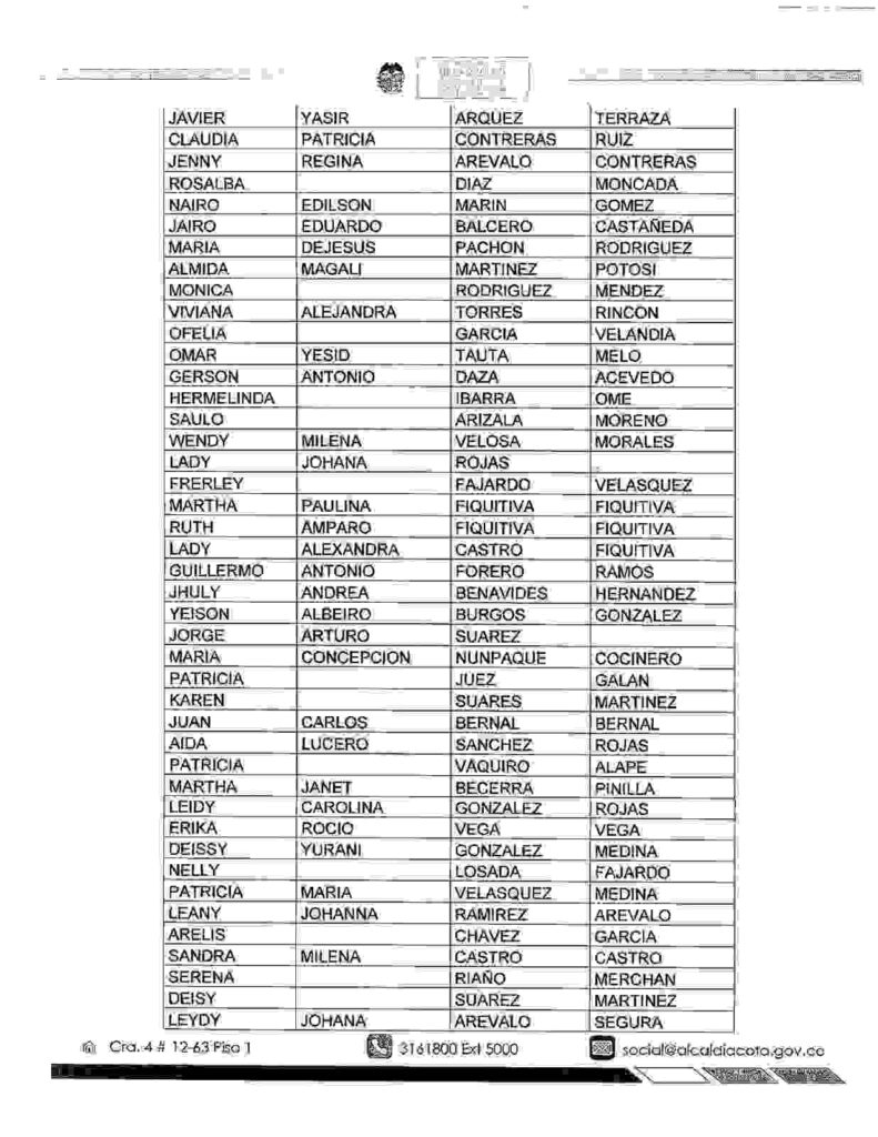 Banco Agrario anuncia fecha y listado del 4 giro de Renta Ciudadana y Devolución del IVA. 7 6 6