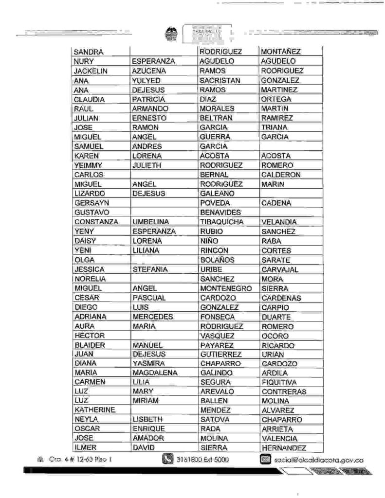 Banco Agrario anuncia fecha y listado del 4 giro de Renta Ciudadana y Devolución del IVA. 8 7 6