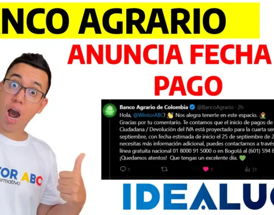 Banco Agrario anuncia fecha