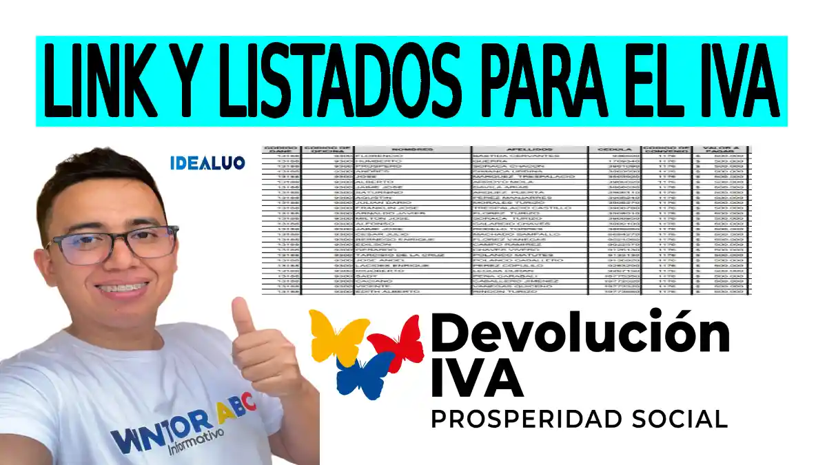 Link y listados para el IVA