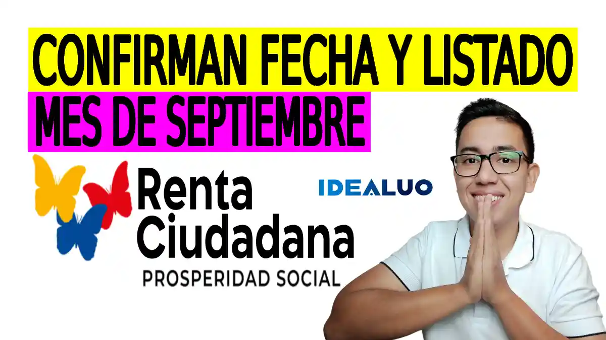 Confirman fecha y listado para septiembre