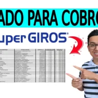 listado para cobro en supergiros
