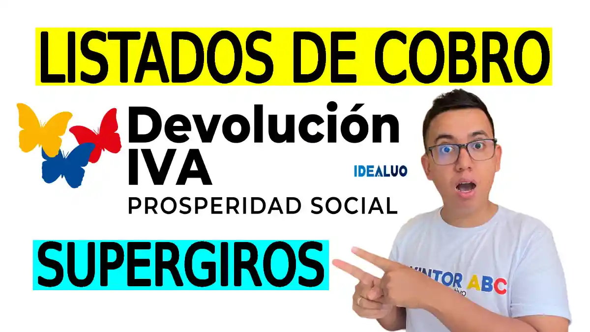 Listados para cobro en supergiros