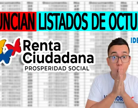 Anuncian listados de octubre