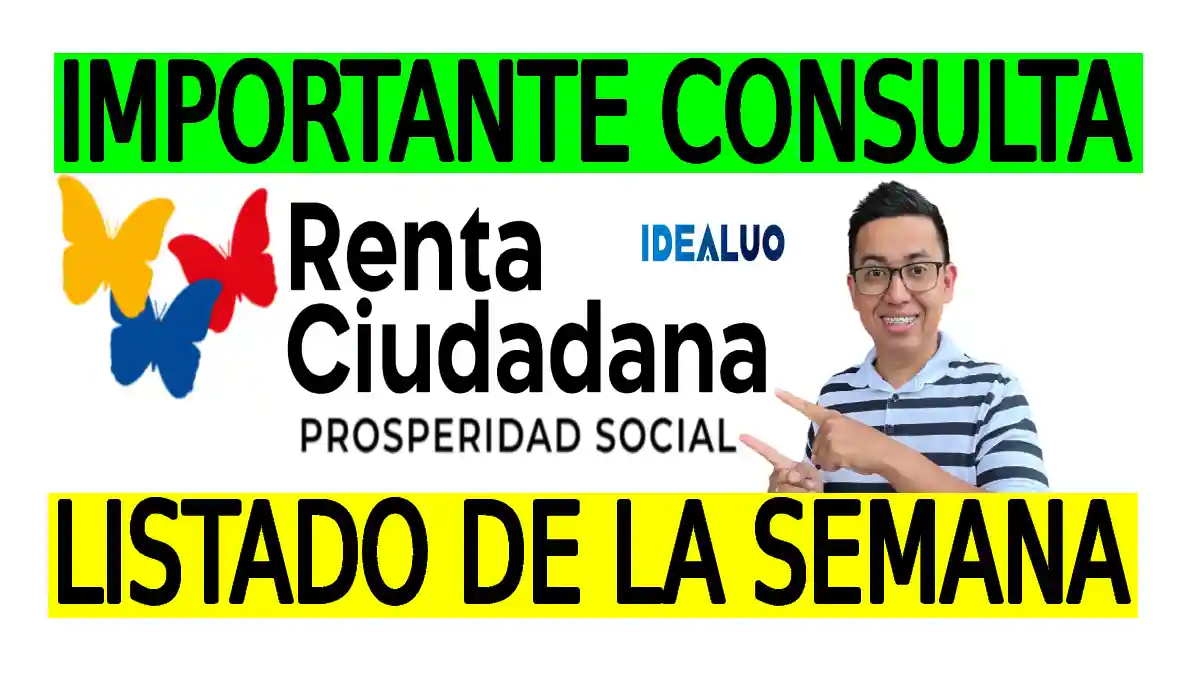 Válida listado de la semana
