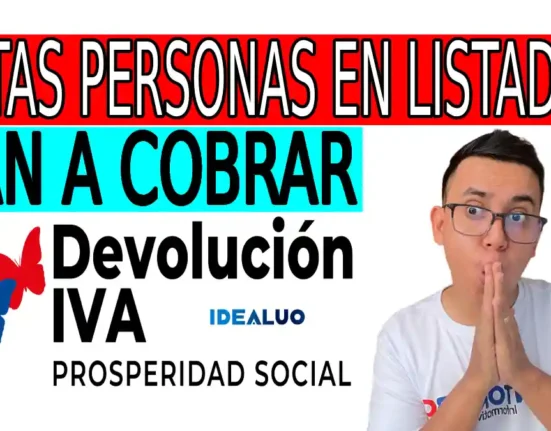 Estas personas en listados van a cobrar