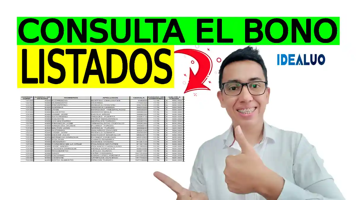 Consulta Bono de esta semana
