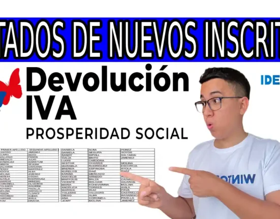 Listados de nuevos inscritos
