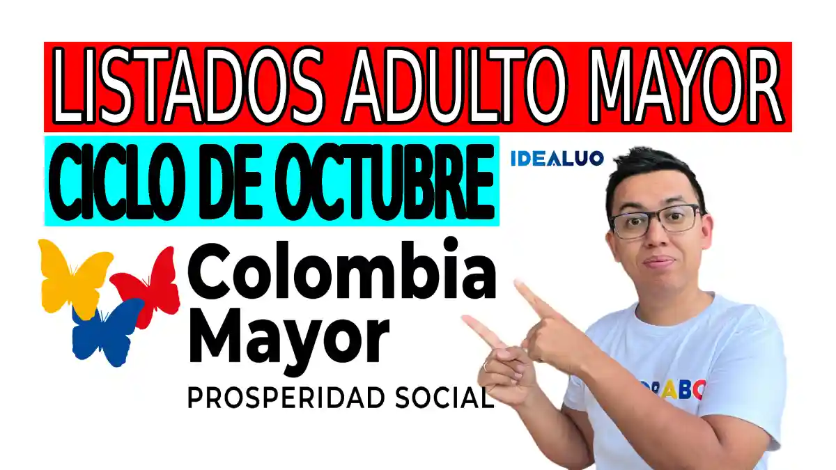 Listados adulto mayor ciclo de octubre