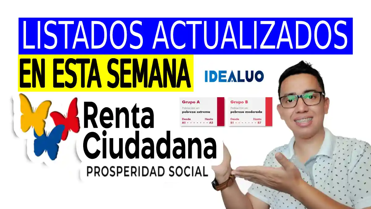 Listados para esta semana actualizados