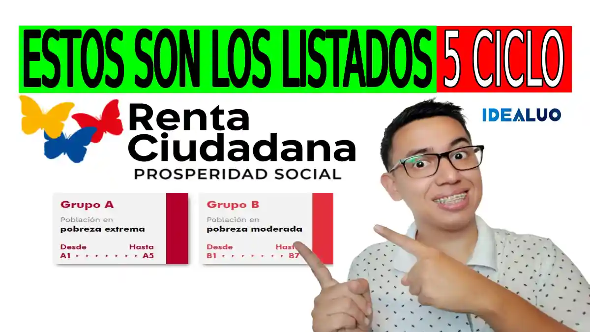 Estos son los Listados 5 ciclo