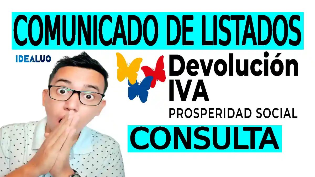 Comunicado de listado para la devolución IVA, consulta focalizaciones 5 ciclo. 1 Comunicado de listado para la devolución IVA