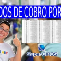 Listados de cobro por giro
