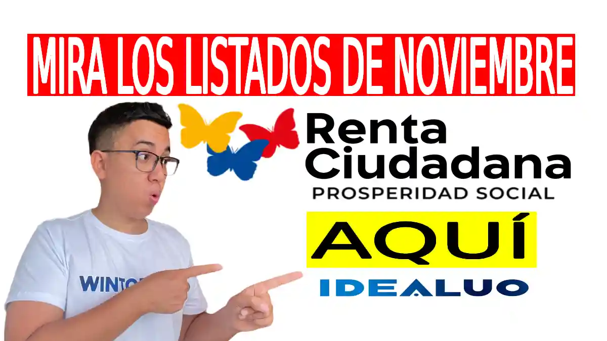 Los listados de noviembre