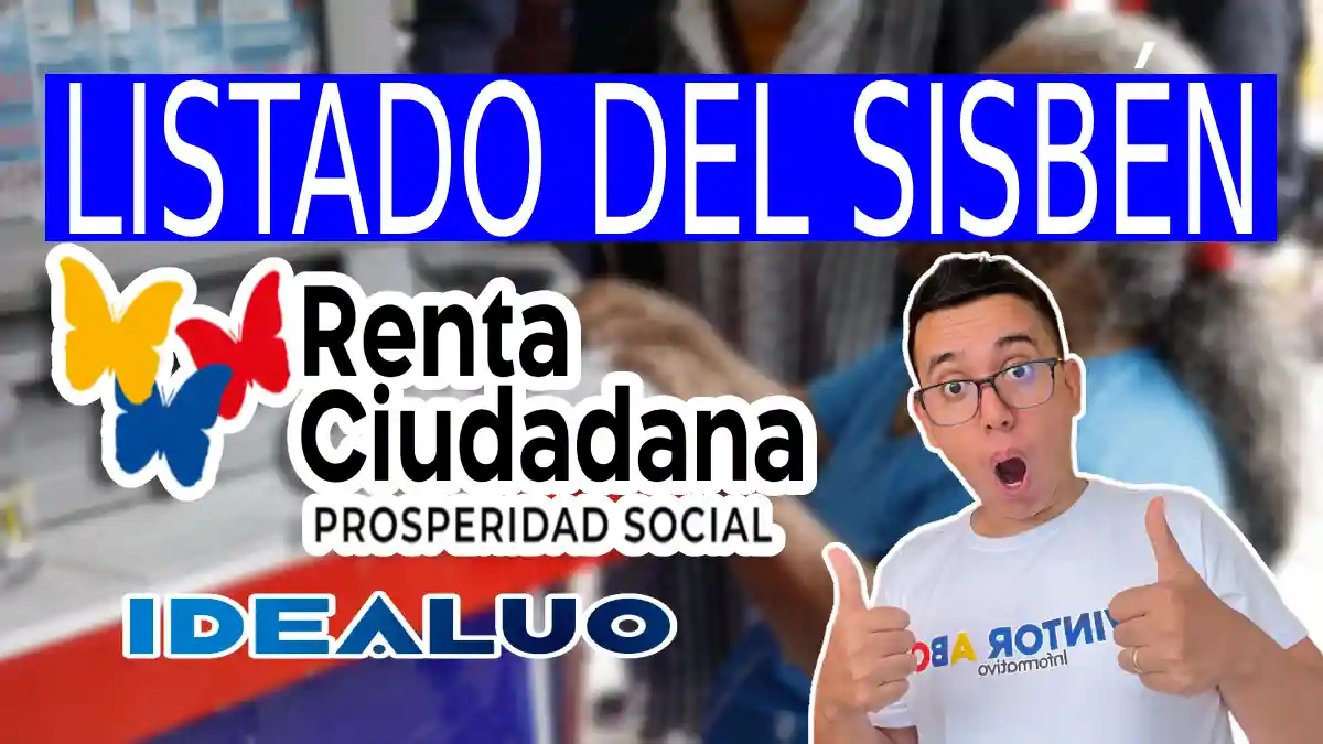 Listado del Sisbén