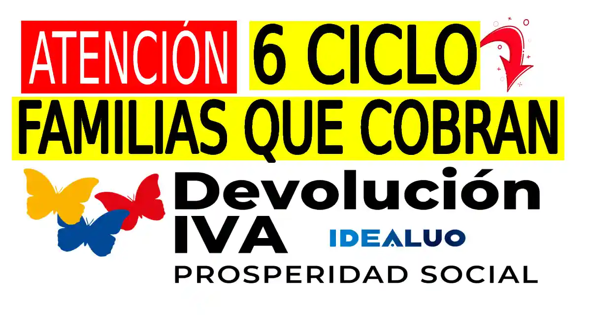 Familias que cobran 6 ciclo
