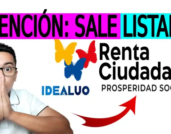 Sale listado de familias 5 ciclo