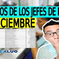 Listados de los jefes de hogar