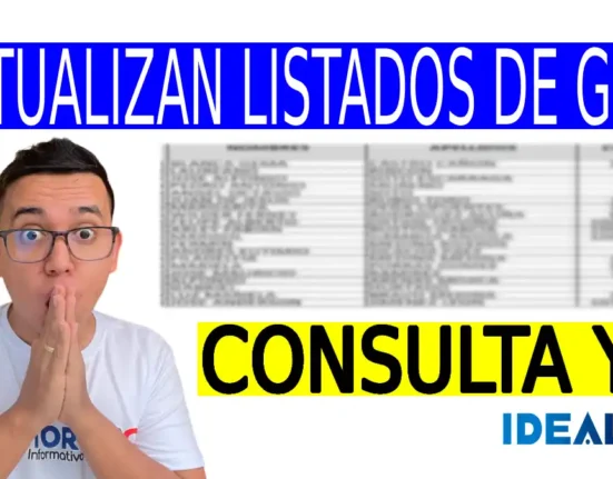 Actualizan listado por giro