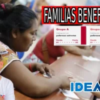 Familias beneficiarias en diciembre