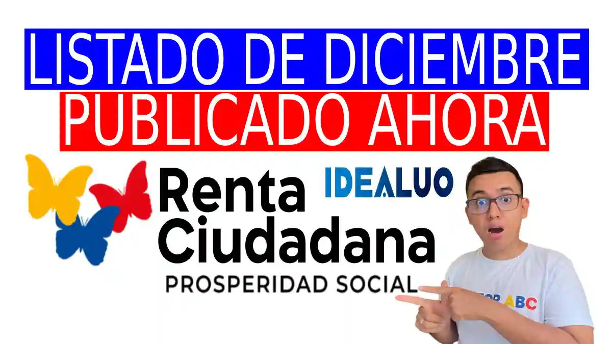 Listado de diciembre publicado