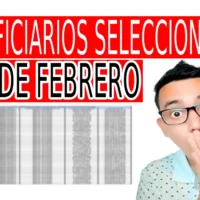 En febrero personas seleccionadas