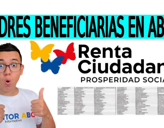 Madres beneficiarias en abril