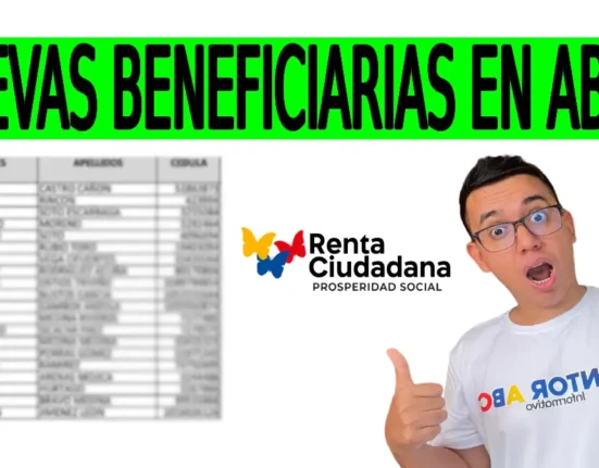 Nuevas beneficiarias en abril