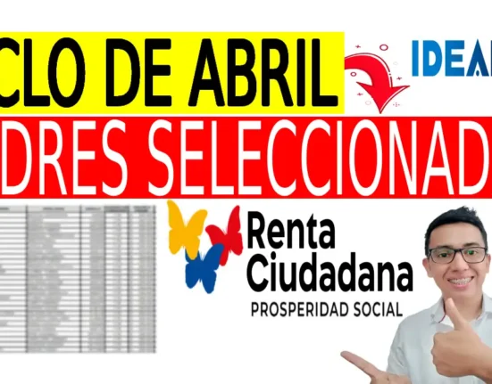 Madres seleccionadas en abril