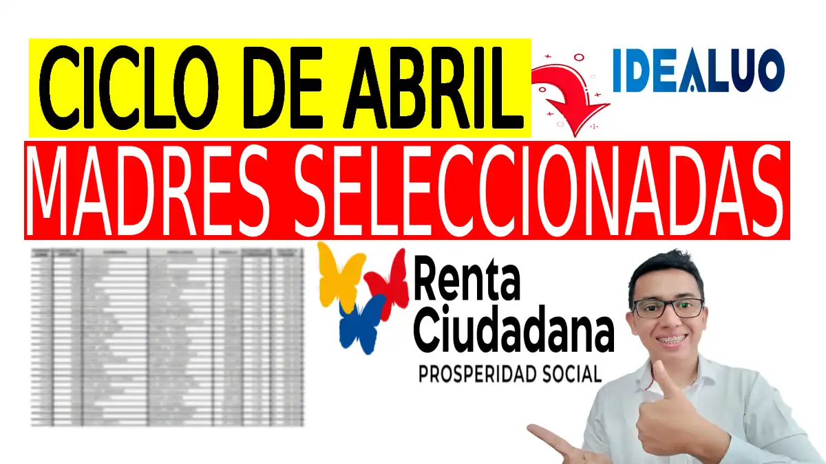Madres seleccionadas en abril