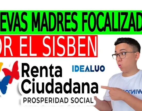 Nuevas madres por el Sisbén