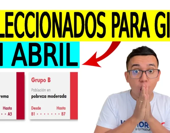 personas seleccionadas para giro de abril