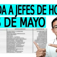 Hogares damnificados en mayo