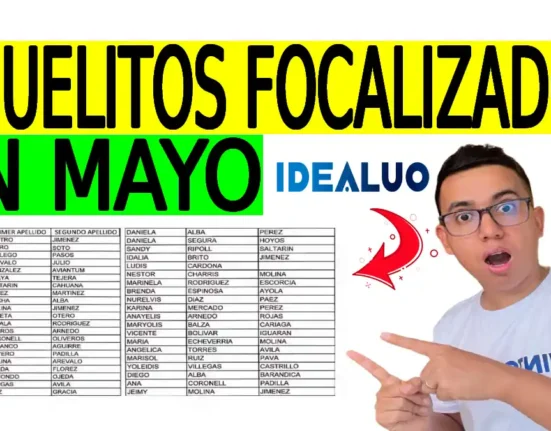 Abuelitos focalizados en mayo