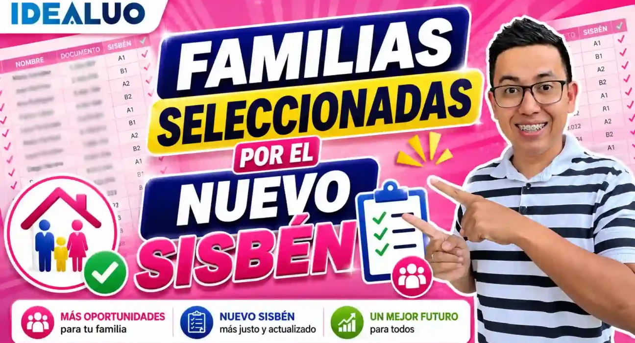 Familias seleccionadas por el nuevo Sisbén