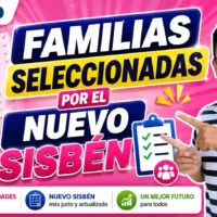 Familias seleccionadas por el nuevo Sisbén
