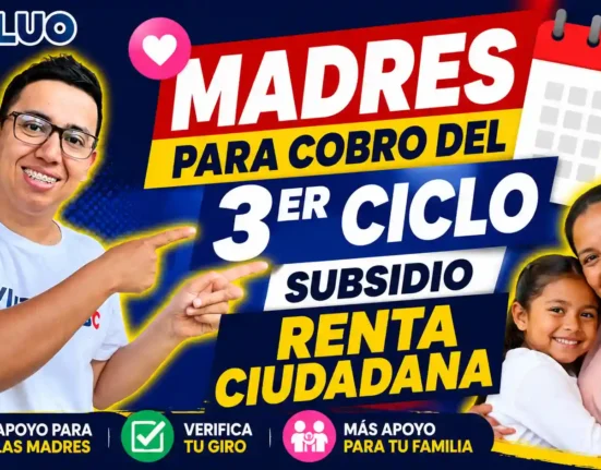 Madres para cobro del 3er ciclo